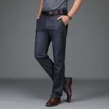 Claes | Pantaloni din Denim Elastic pentru Bărbați cu Croială Clasică
