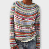 Suzu | Pulover vintage tricotat pentru femei