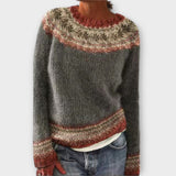 Suzu | Pulover vintage tricotat pentru femei