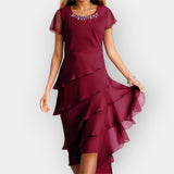 Adeele | Rochie din chiffon ușor