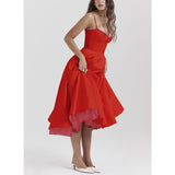 YLIANA | Rochie Midi de Vară Romantică