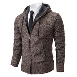 Jens | Cardigan din fleece cu fermoar