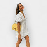 Elisa | Rochie albă etereală