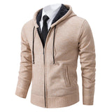 Jens | Cardigan din fleece cu fermoar