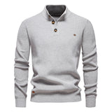Konrad | Pulover elegant pentru bărbați cu design cu nasturi
