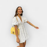 Elisa | Rochie albă etereală