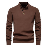 Konrad | Pulover elegant pentru bărbați cu design cu nasturi