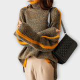 Breseis | Pulover vintage cu guler rulat