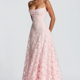 SOFIA | Rochie Maxi din Dantelă Elegantă