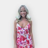 Emilia | Rochie maxi cu volane