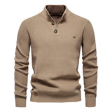 Konrad | Pulover elegant pentru bărbați cu design cu nasturi