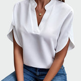 Mariam | Bluză elegantă cu model plus