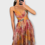 Bella | Rochie maxi vaporoasă