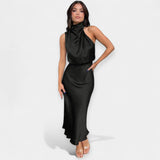 Amara | Rochie maxi cu umeri goi