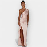 Alina | Rochie din satin pentru seri elegante