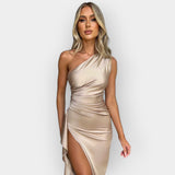 Alina | Rochie din satin pentru seri elegante