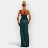 Alina | Rochie din satin pentru seri elegante