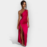 Alina | Rochie din satin pentru seri elegante