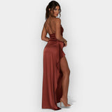 Alina | Rochie din satin pentru seri elegante
