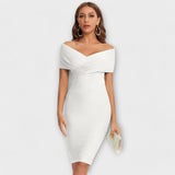 Ofélia | Rochie Elegantă cu Decolteu în V