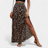 Isadora | Fustă midi cu imprimeu leopard