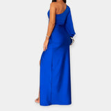 Carolina | Rochie de seară cu un umăr și fante