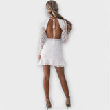 Bianca | Rochie boho scurtă