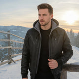 Hallvard | JACKET DIN PIELE LUXOASĂ