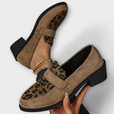 Camila | Pantofi eleganți cu model leopard