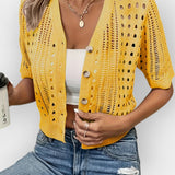 Daria | Cardigan de vară cu mâneci scurte