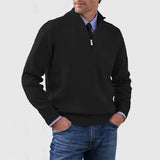 Ingmar | PULOVER ELEGANT PENTRU BĂRBAȚI CU ZIP PE JUMĂTATE