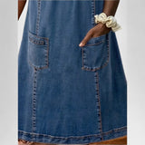 Julia | Rochie din denim moale