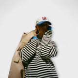 Maarja | Pulover oversized cu dungi