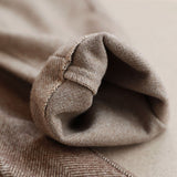 Pantaloni Eleganți din Lână Pură Tailorizați