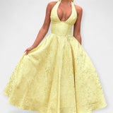 Maya | Rochie midi cu spatele deschis și corset