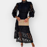 Ulvi | Rochie din dantelă romantică