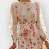 Nicole | Rochie romantică plisată