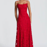 SOFIA | Rochie Maxi din Dantelă Elegantă