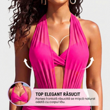 Sabine | Bikini cu Control al Abdomenului 2-in-1 cu Talie Înaltă
