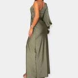 Carolina | Rochie de seară cu un umăr și fante
