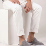 Mule de Yacht din Suede Gri