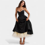 Amaya | Rochie midi cu tull