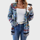 Maarika | Vest tricotat multicolor