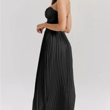 MARCELLA | Rochie maxi cu cădere blândă