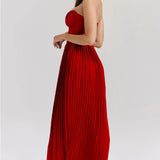 MARCELLA | Rochie maxi cu cădere blândă