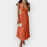 Mila | Rochie midi din satin