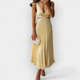 Mila | Rochie midi din satin