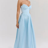 MARCELLA | Rochie maxi cu cădere blândă