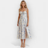 Gabriela | Rochie midi cu corset