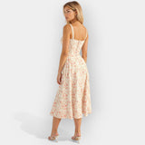 Gabriela | Rochie midi cu corset
